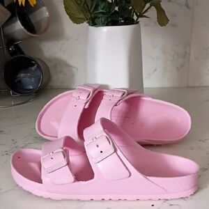 Birkenstock Light Pink Slides